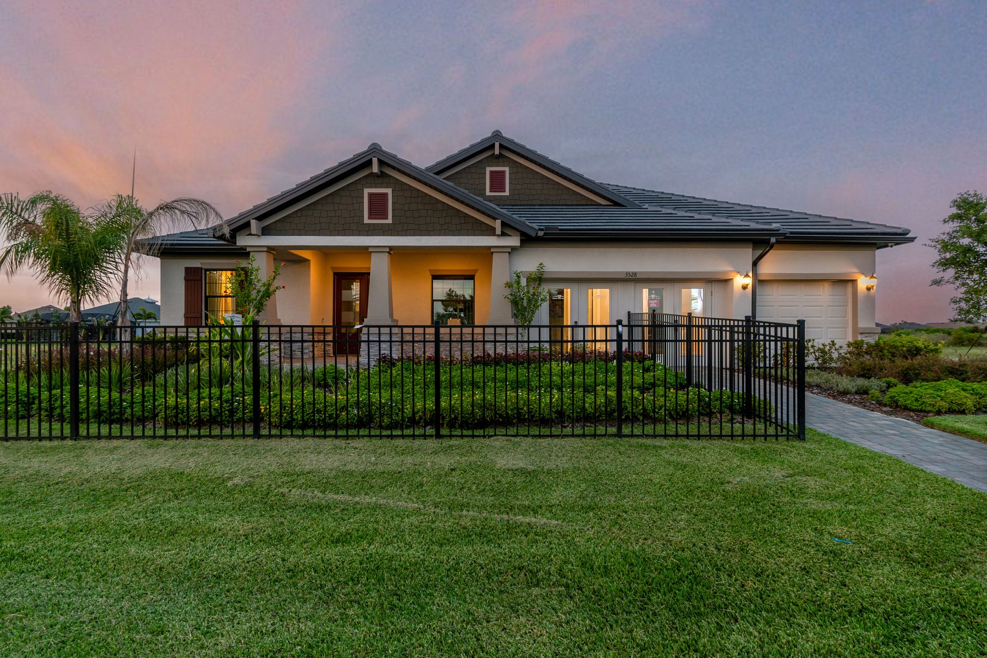 Joyce craftsman elevation by William Ryan Homes