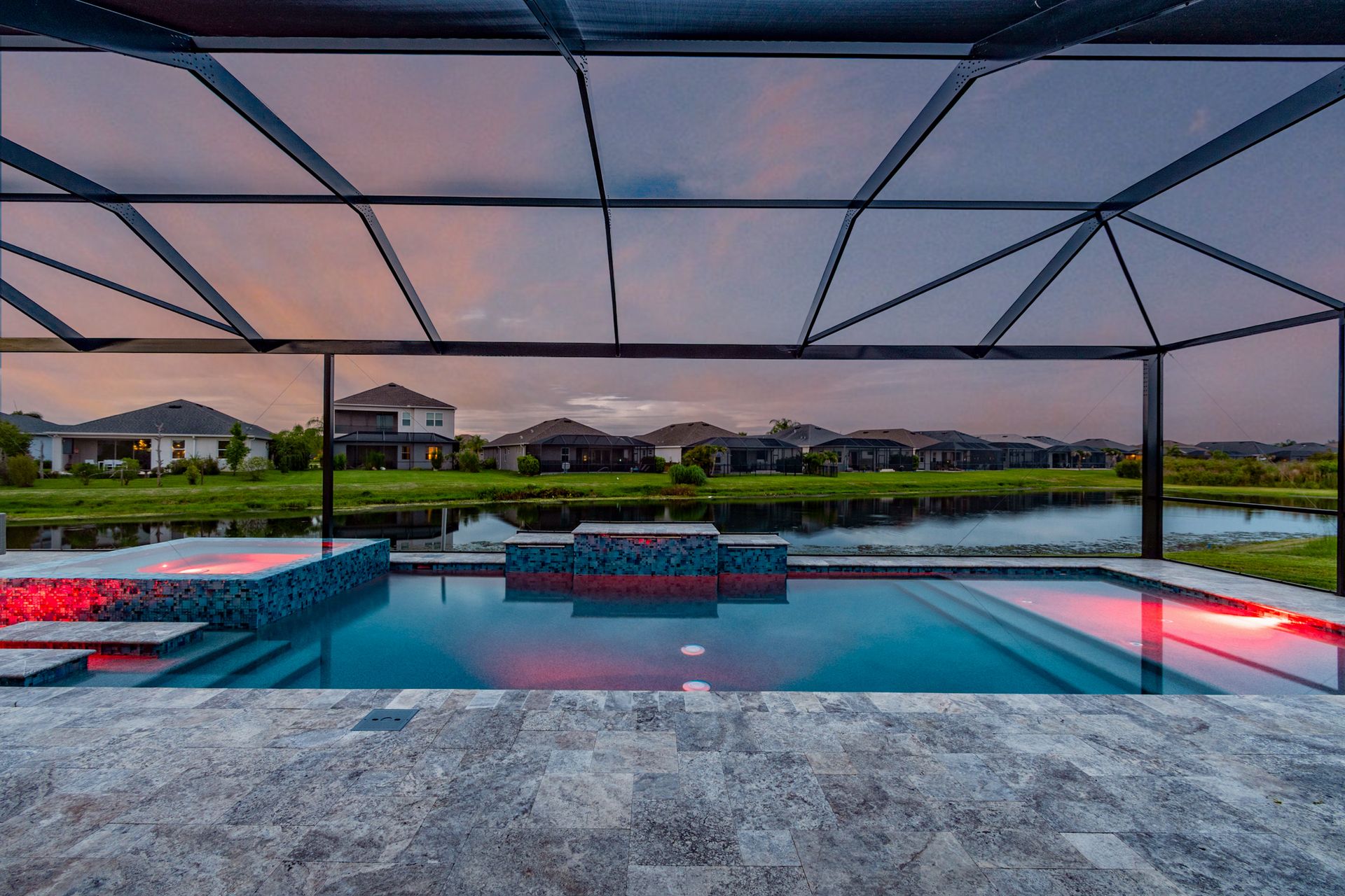 Back Pool And Lanai