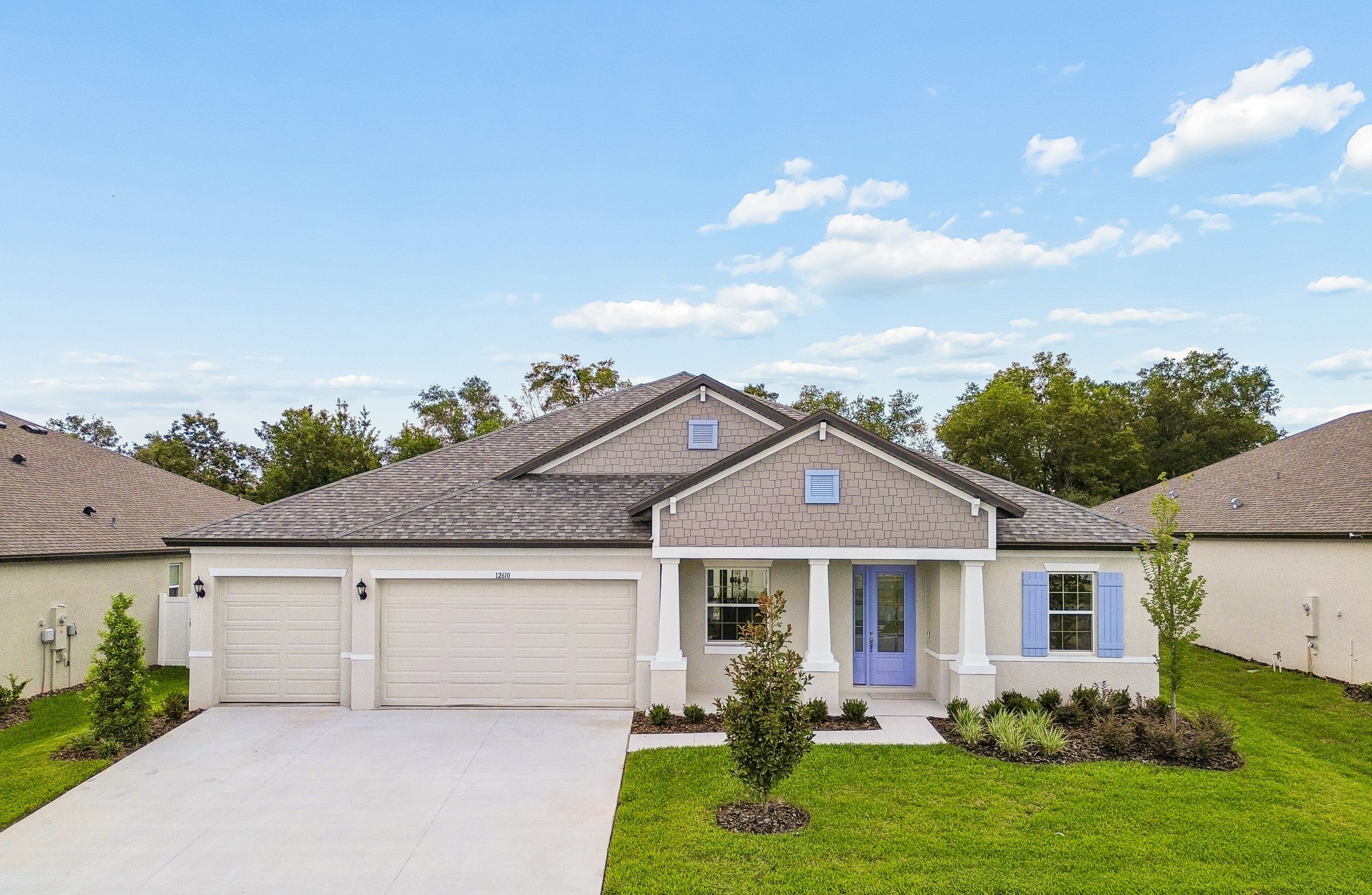 Joyce craftsman front elevation pinecone reserve