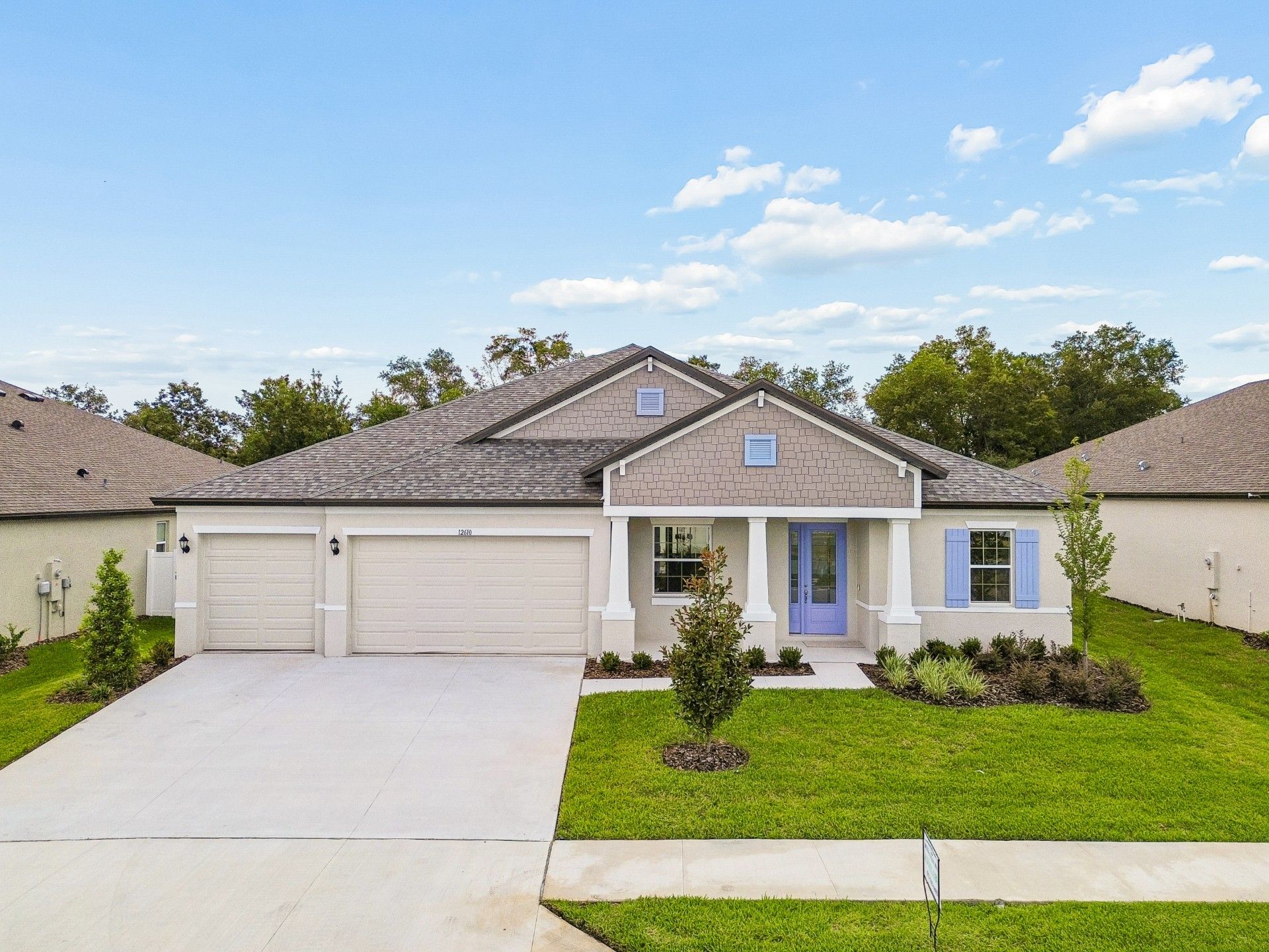 Front of home