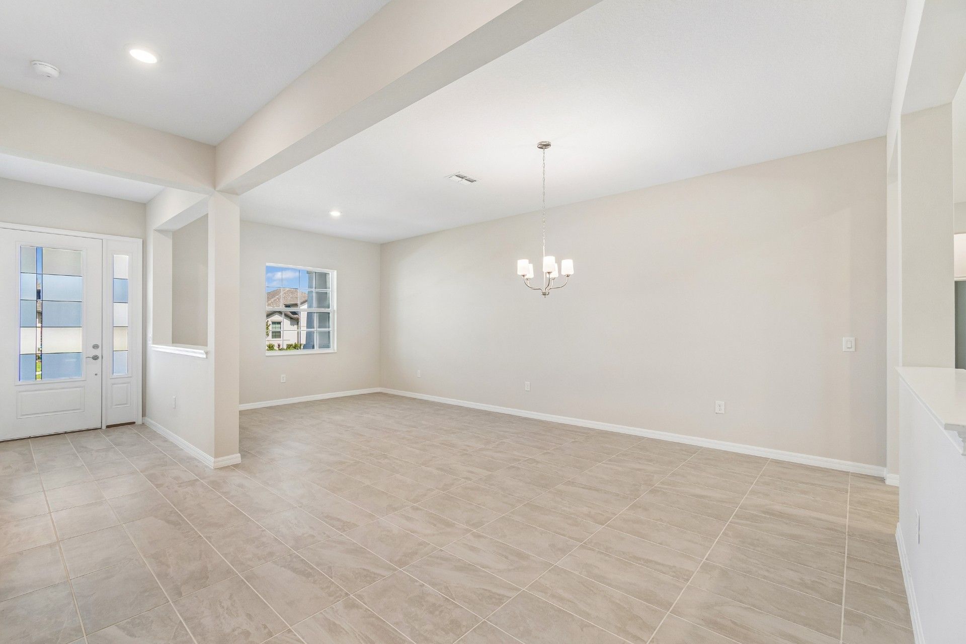 Living and dining room