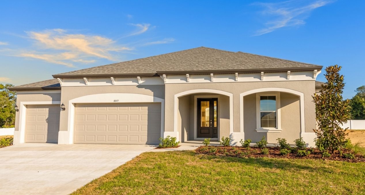 Sapphire Mediterranean Exterior Elevation River Preserve