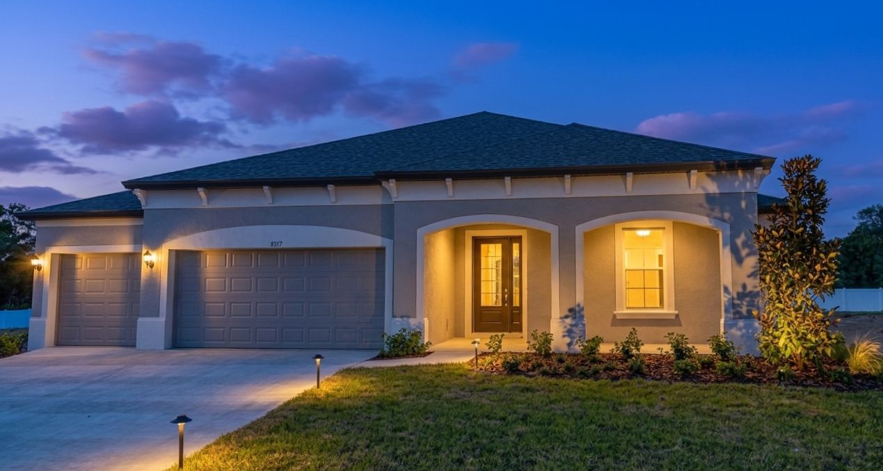 Sapphire Mediterranean Exterior Elevation River Preserve