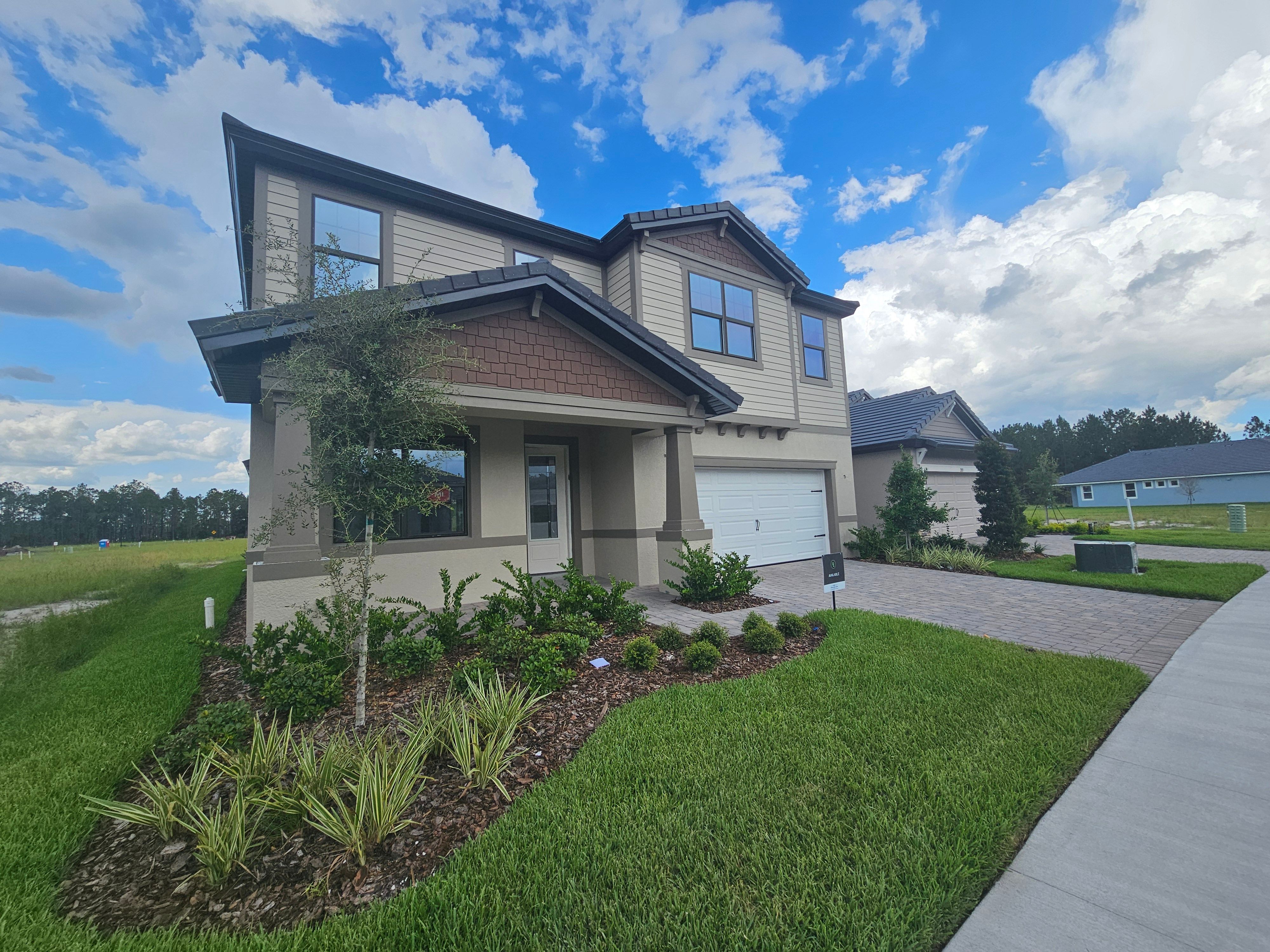 Sandalwood new home by William Ryan Homes Tampa
