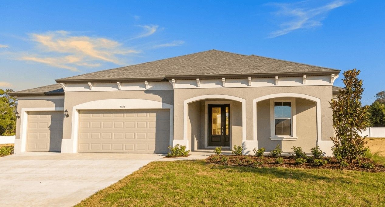 Sapphire new construction home plan by William Ryan Homes Tampa