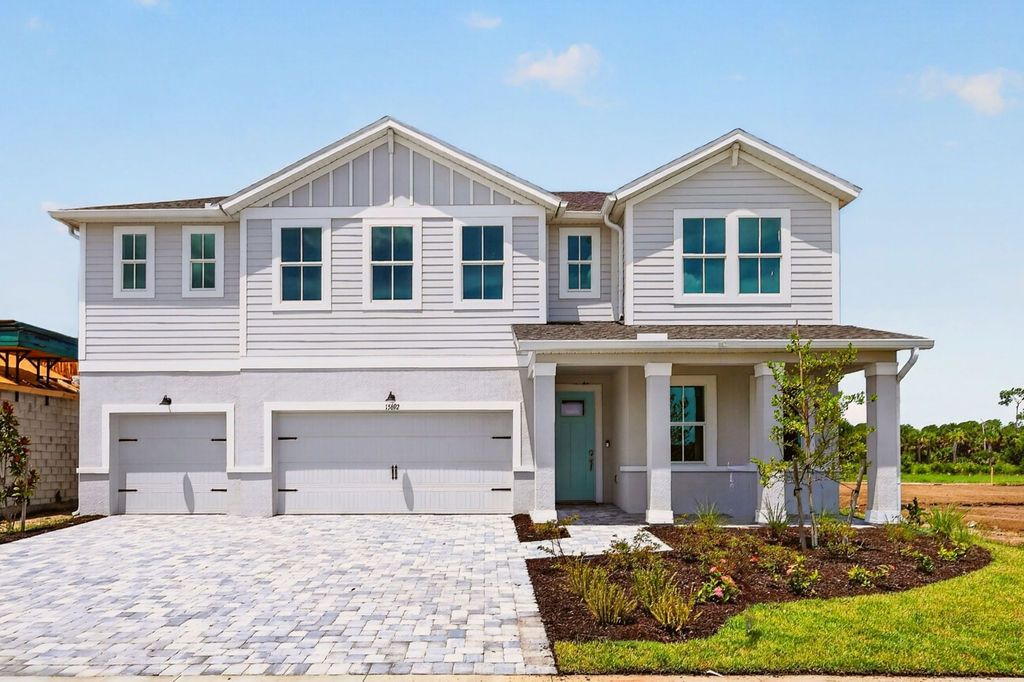 Sebastian new home plan craftsman elevation by William Ryan Homes Tampa