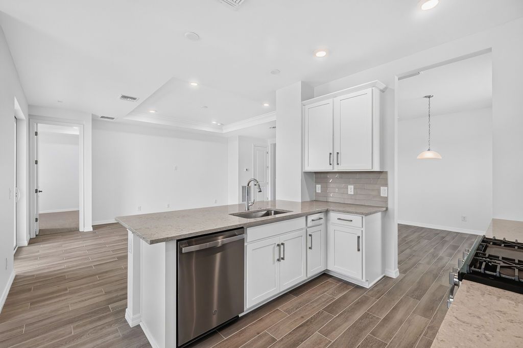 juno kitchen open concept to living area