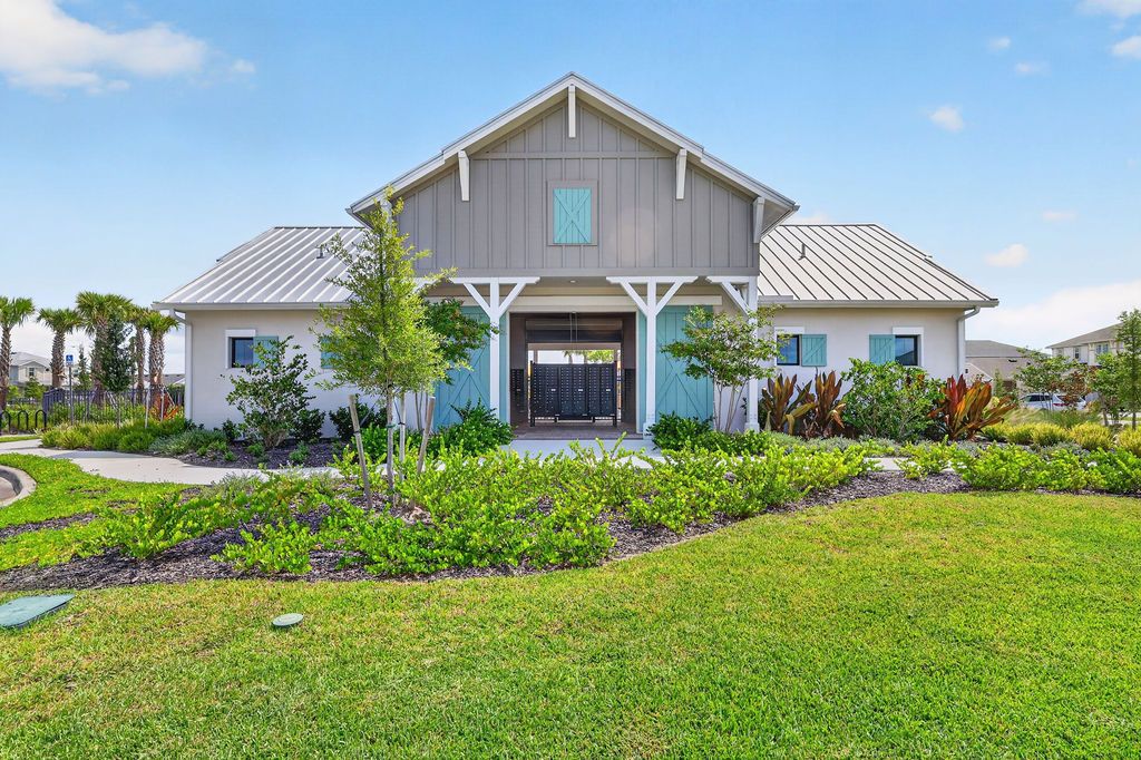 The Sanctuary Amenity Center Front Entrance