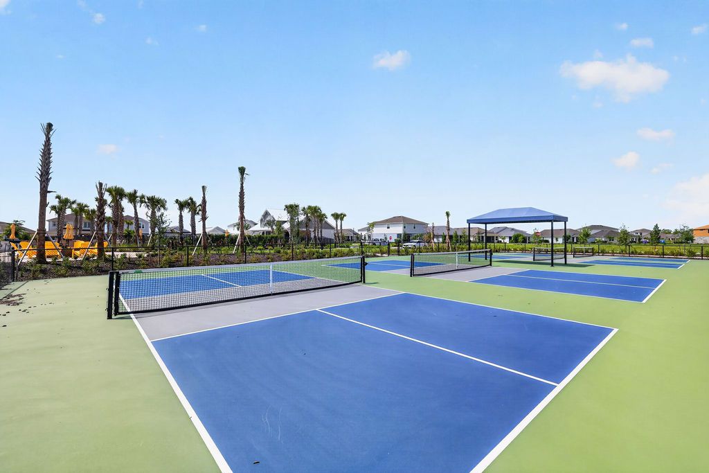 The Sanctuary Amenity Center Pickleball Courts