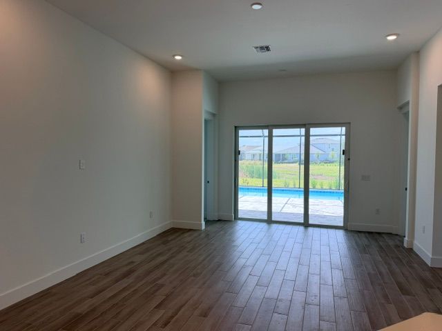 Sweetwater open concept floor plan living area