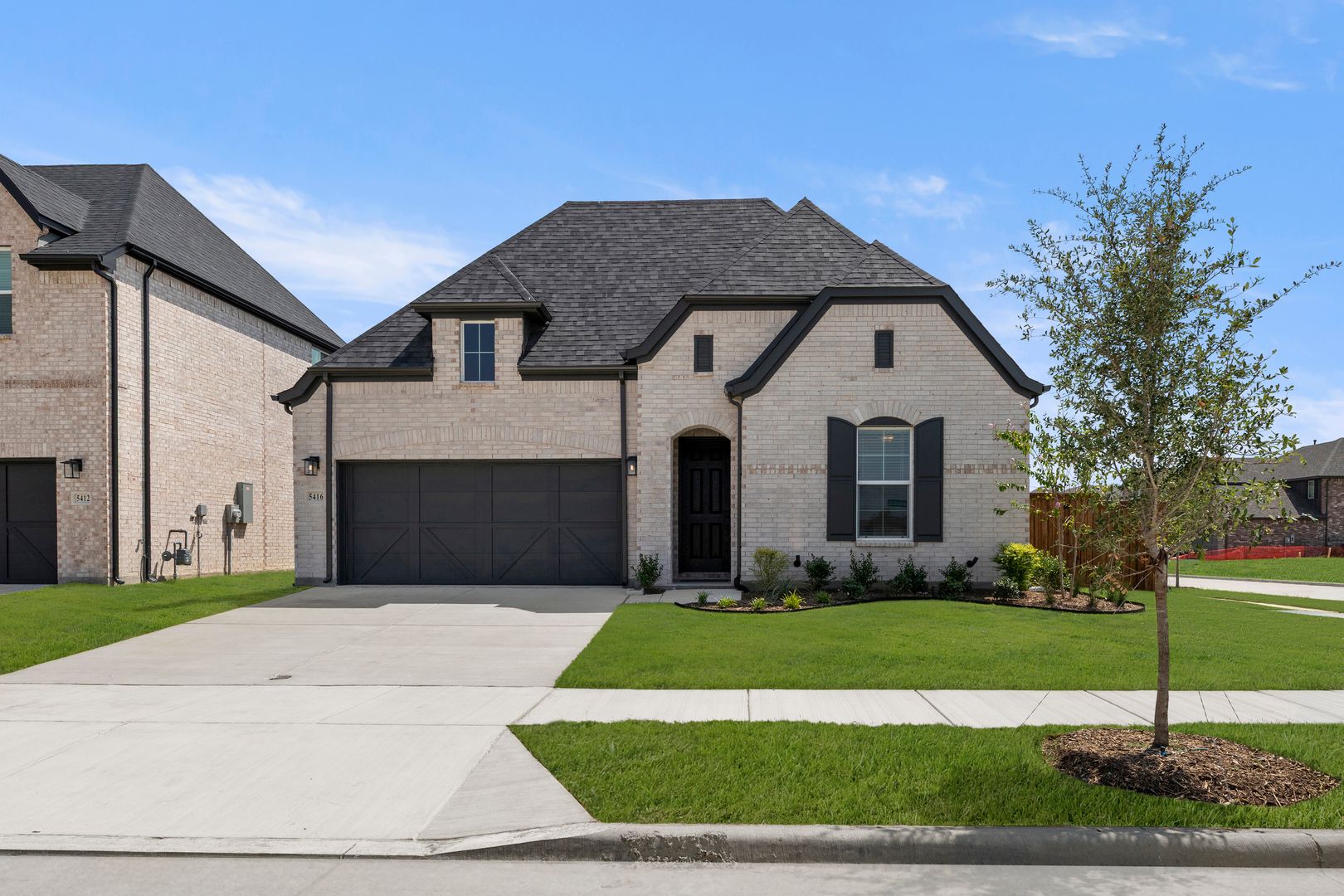 The El Paso II - Lily Creek at Sutton Fields: Aubrey, Texas - William Ryan Homes