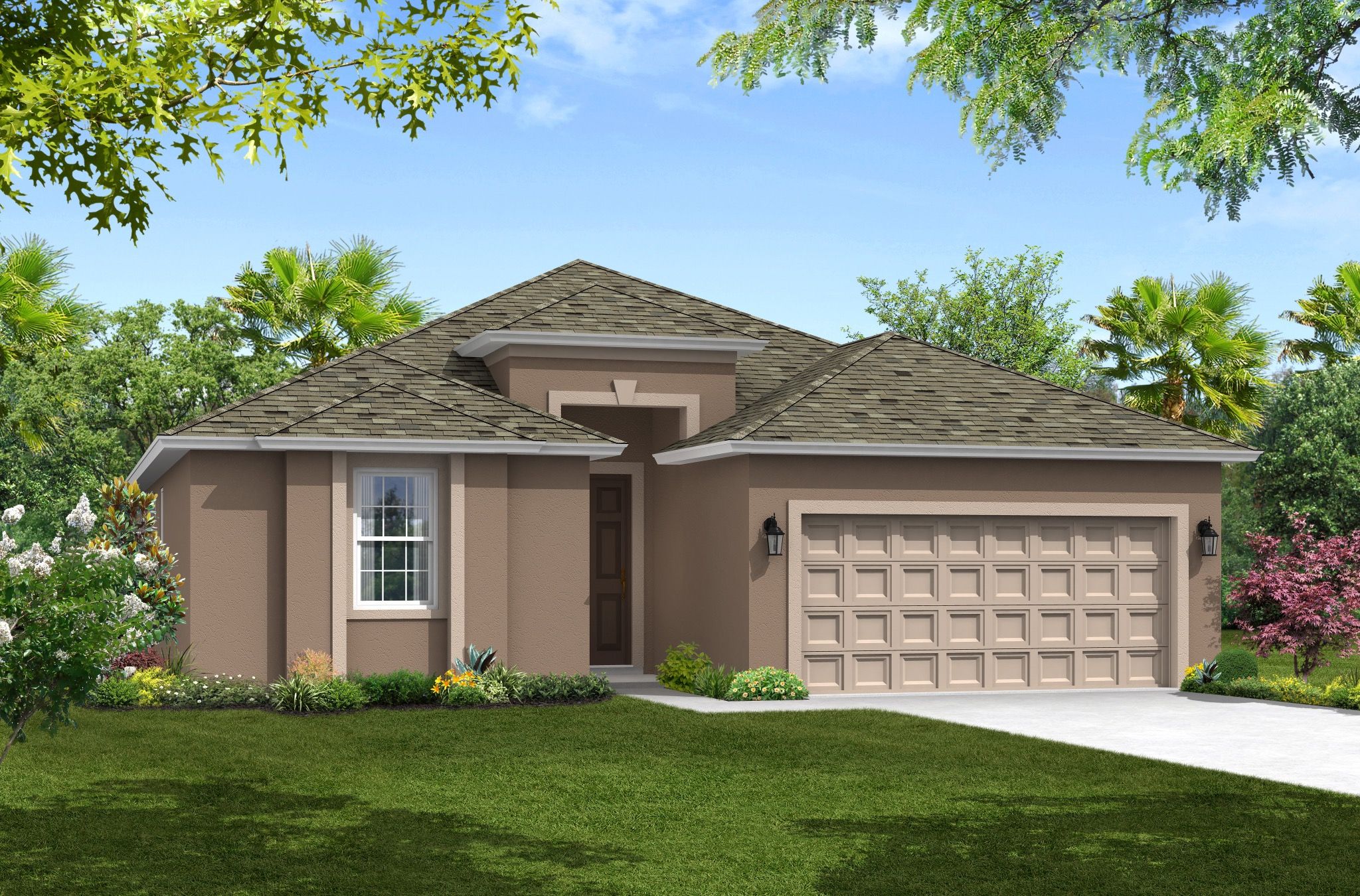 Juno elevation 1 Tuscan elevation William Ryan Homes Tampa