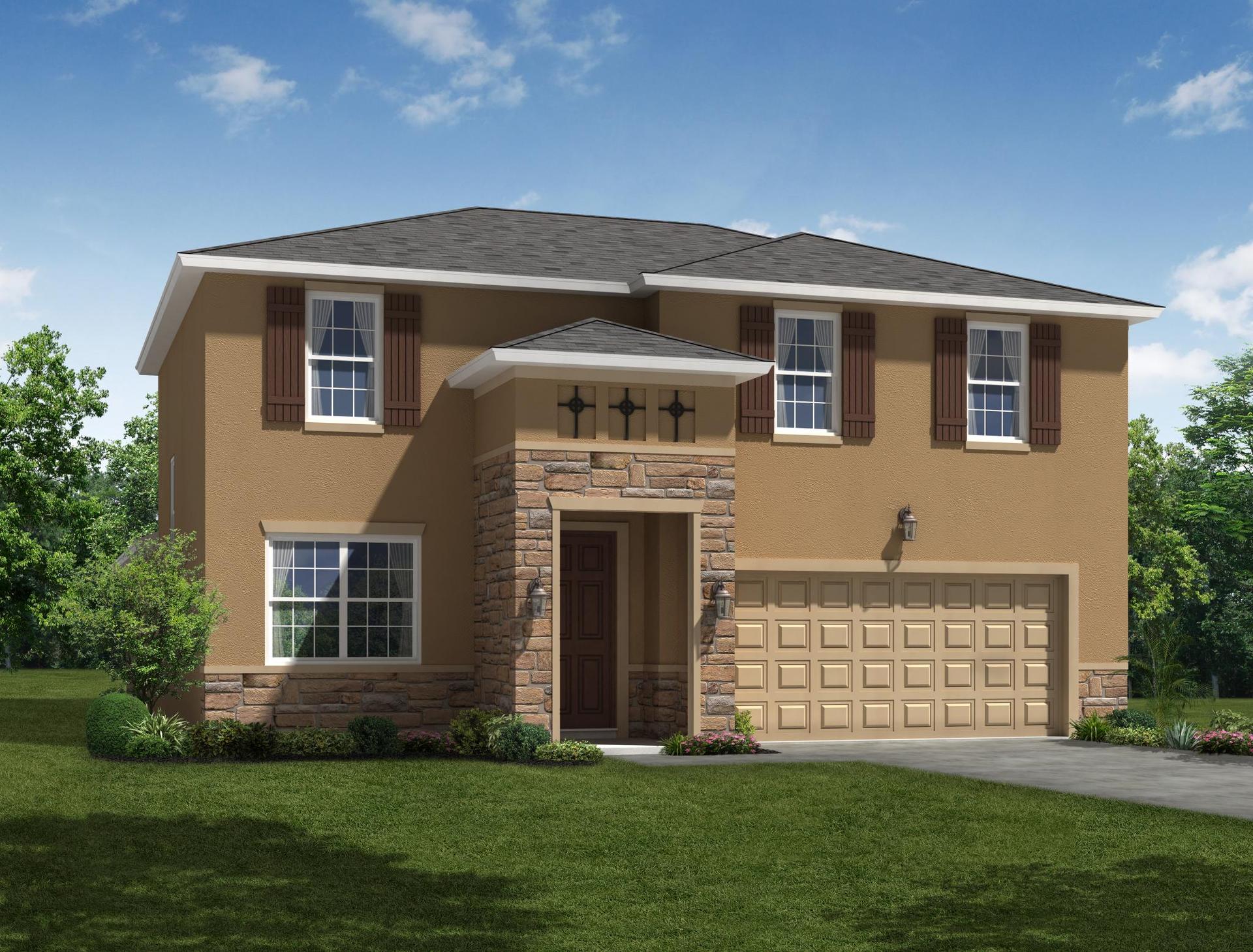 Sandalwood Tuscan elevation 1 William Ryan Homes Tampa