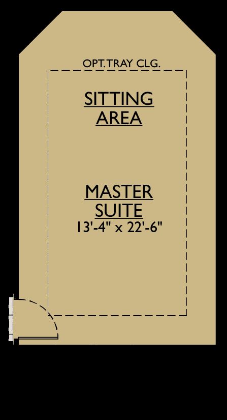Strabane floor plan option master suite sitting area William Ryan Homes Tampa