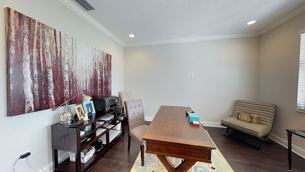 Juniper-FL Model Home - First-Floor Bonus Room as a Study