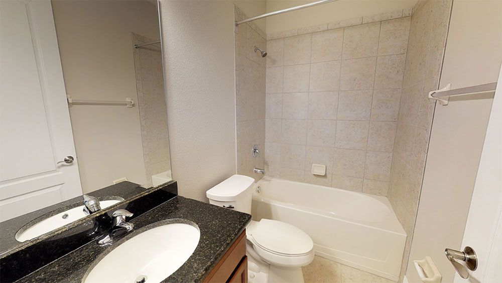 Juno new home the second bathroom William Ryan Homes Tampa