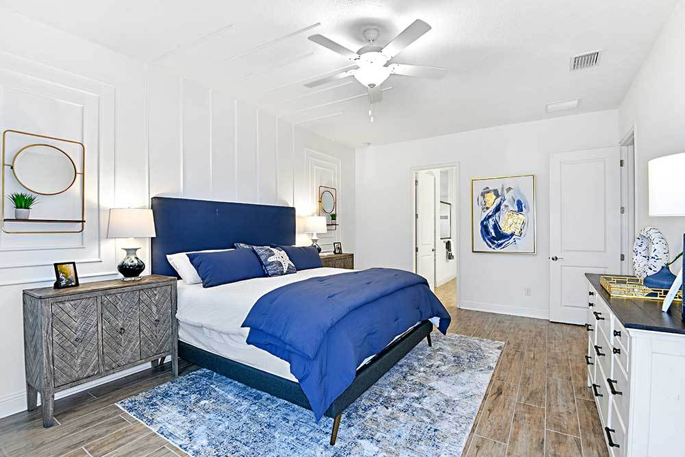 Joyce model home owners bedroom view 2 by William Ryan Homes Tampa