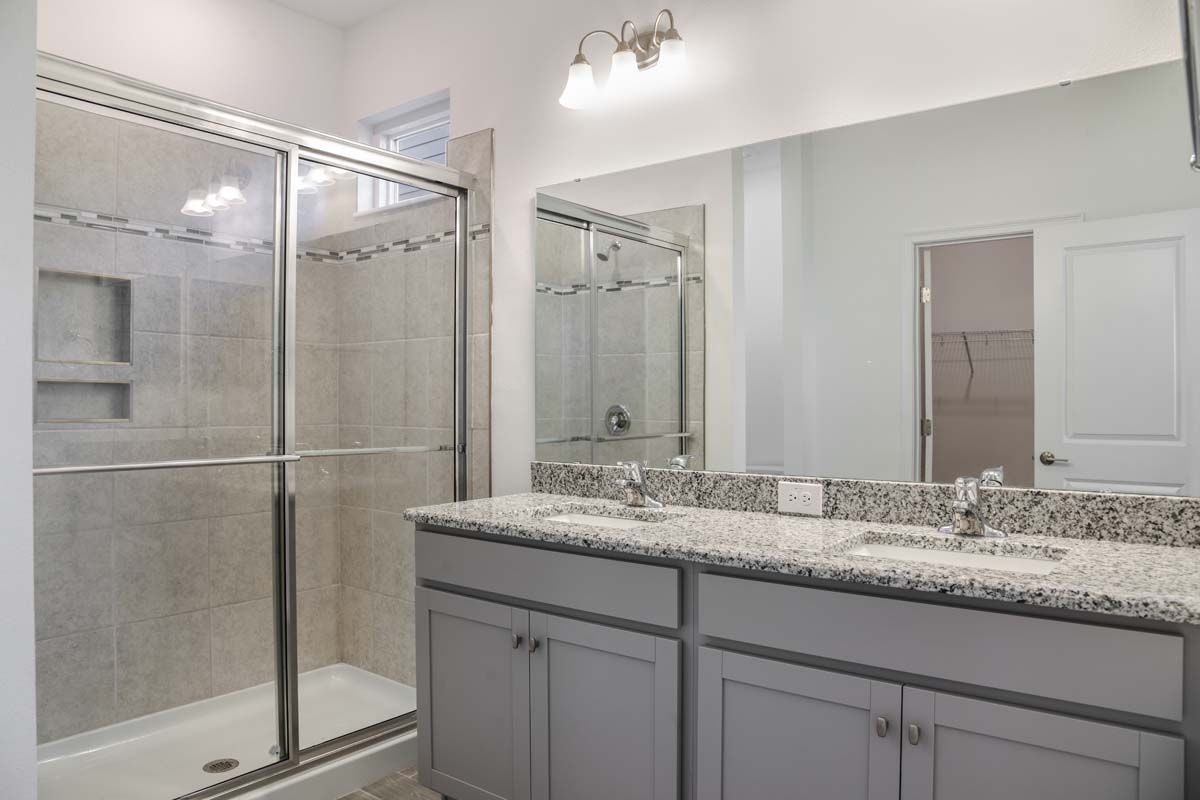 Flora model new home for sale by William Ryan Homes Ft Myers Owner's Bath