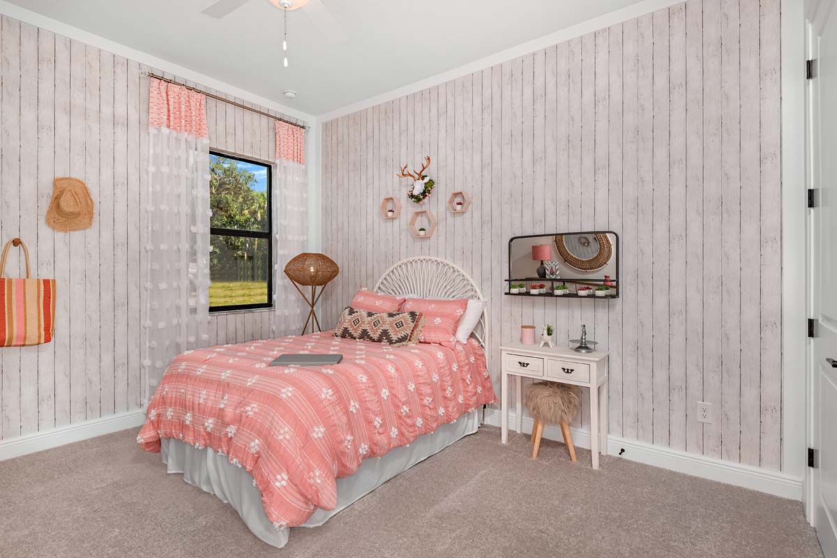 Sweet Bay model home bedroom 3 William Ryan Homes Tampa