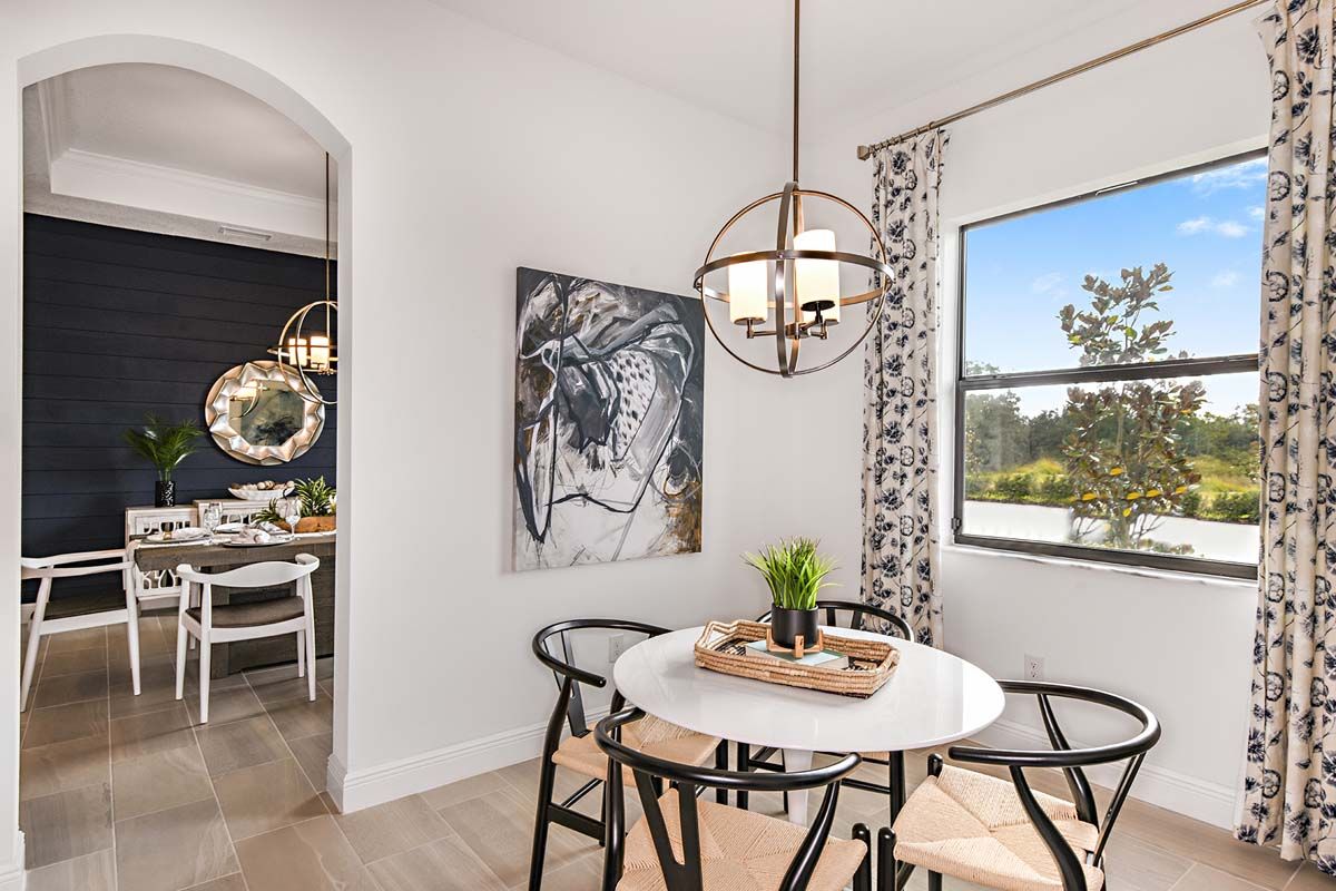 Sweet Bay model home cafe William Ryan Homes Tampa