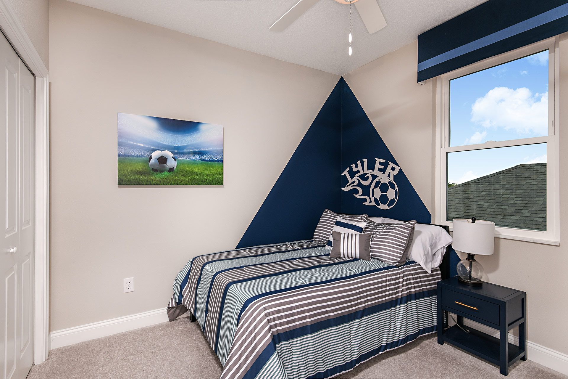 Jade model new home for sale at The Sanctuary at Babcock Ranch by William Ryan Homes Ft. Myers- Bedroom 3