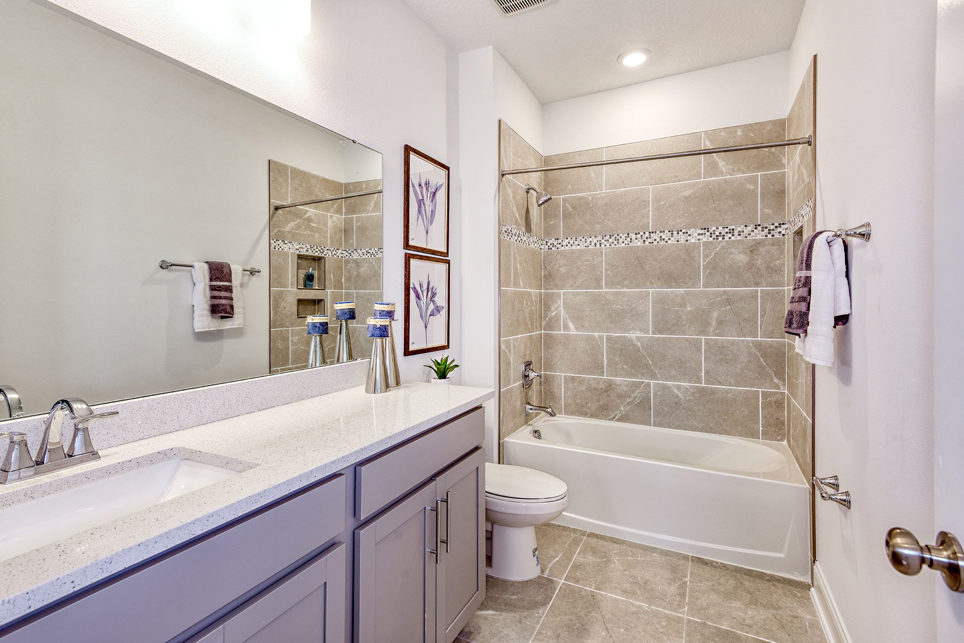 Jade model new home for sale at The Sanctuary at Babcock Ranch by William Ryan Homes Ft. Myers- Bath 1