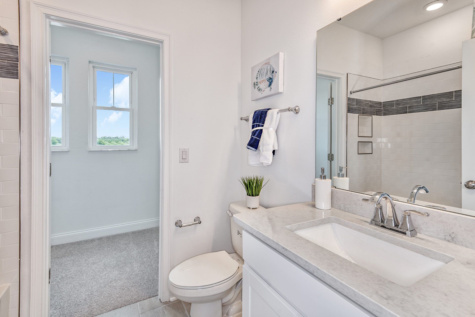 Jade model new home for sale at The Sanctuary at Babcock Ranch by William Ryan Homes Ft. Myers- Bath 2