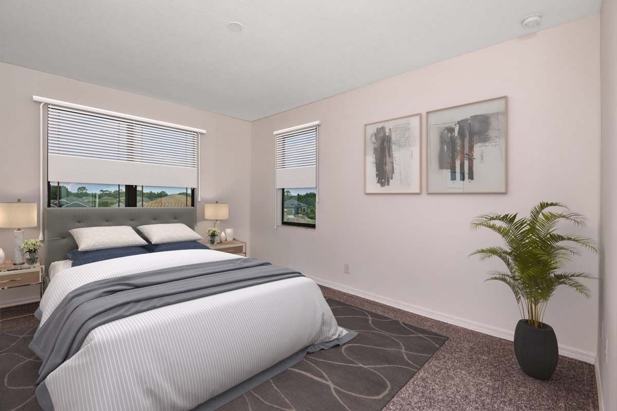 Juniper home plan 4th bedroom William Ryan Homes Tampa