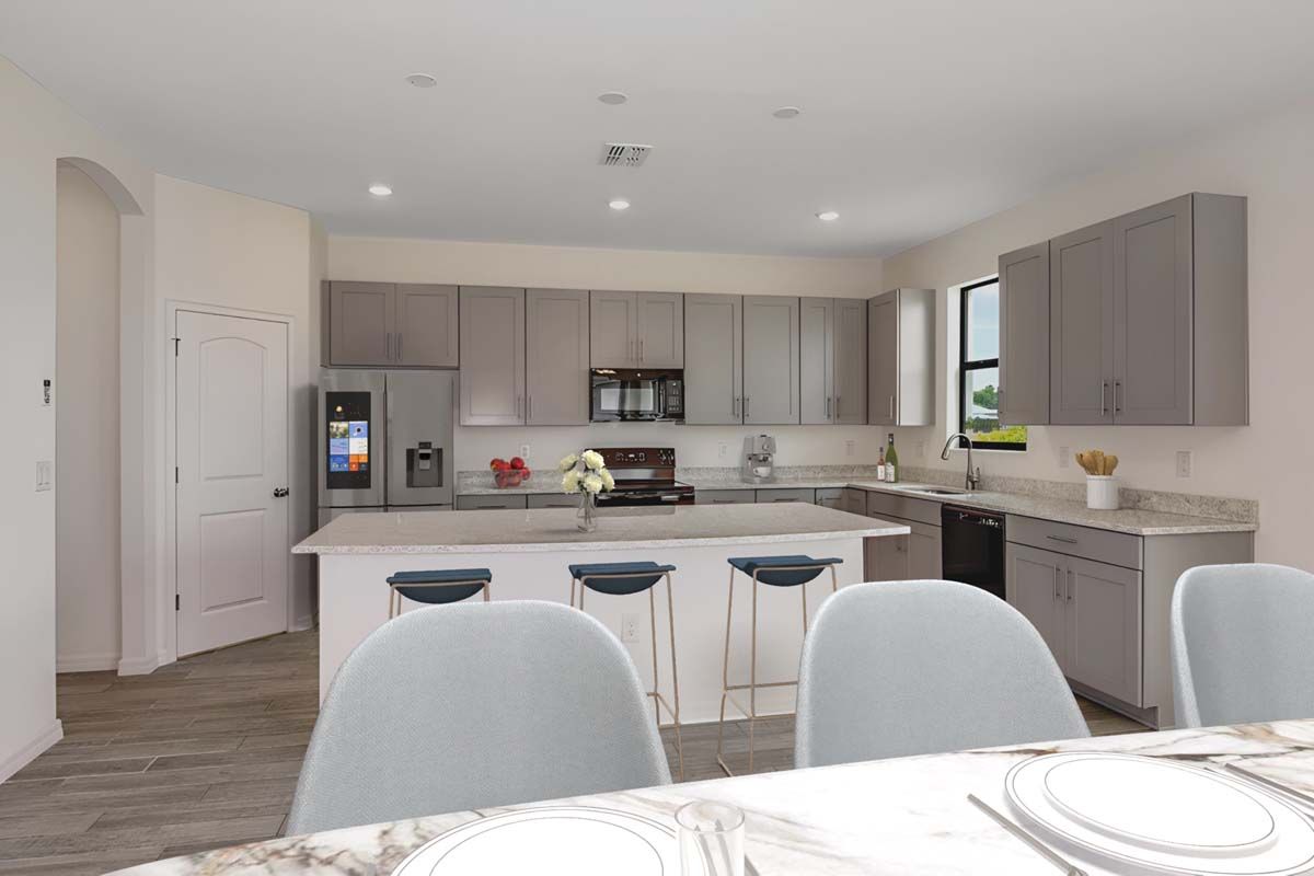 Juniper home plan designer kitchen William Ryan Homes Tampa