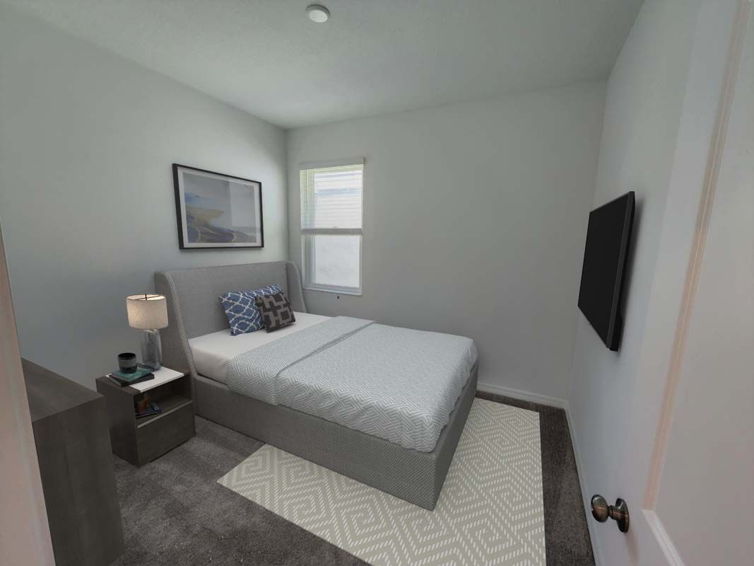 Cypress model new home for sale by William Ryan Homes Ft Myers Bedroom 2