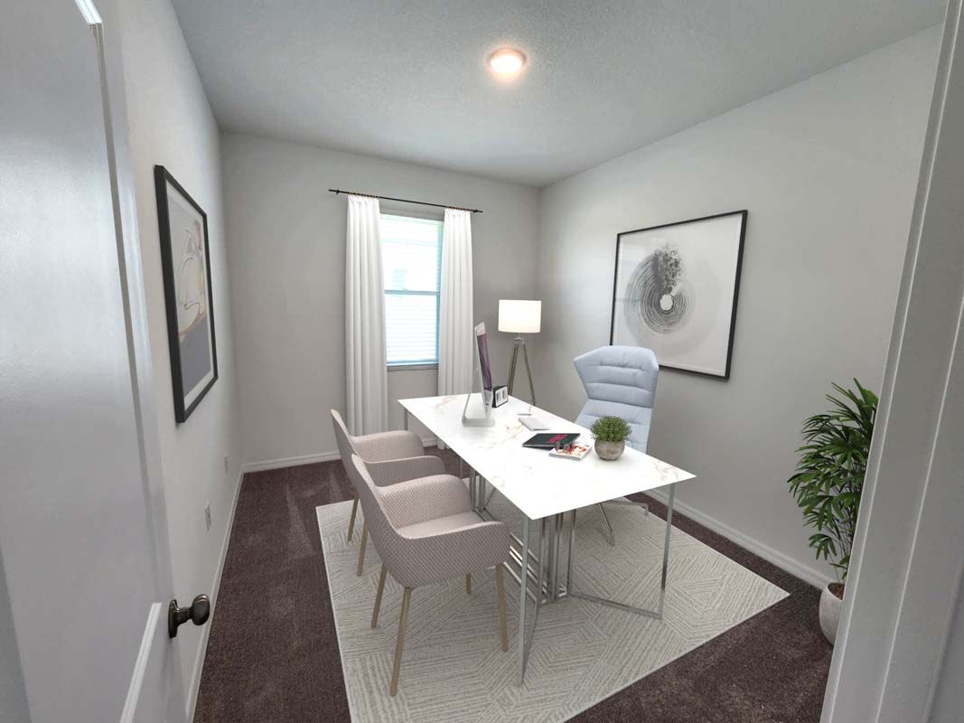 Cypress model new home for sale by William Ryan Homes Ft Myers Study