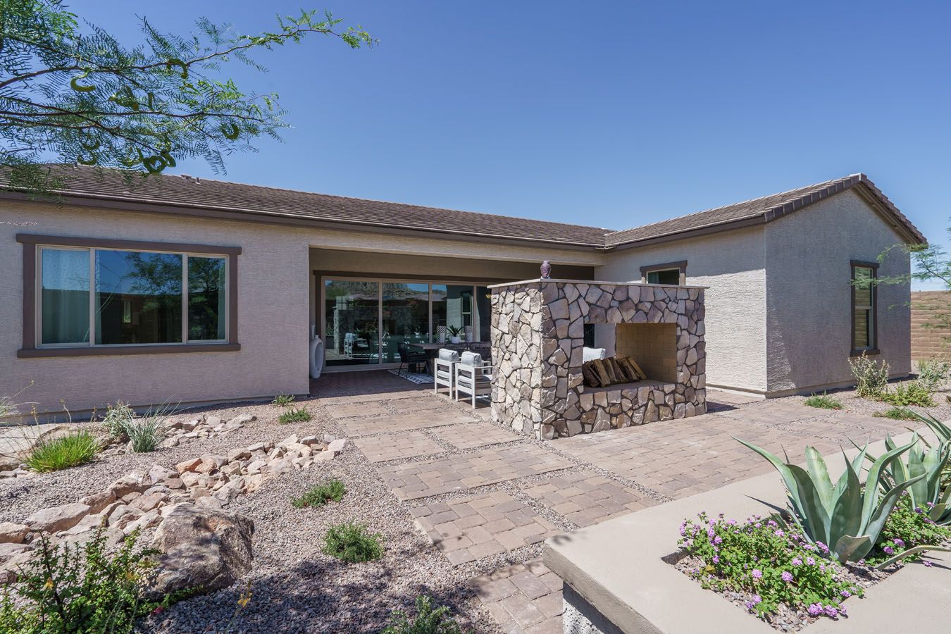 Orion model home new homes for sale Harmony at Montecito in Estrella Goodyear AZ William Ryan