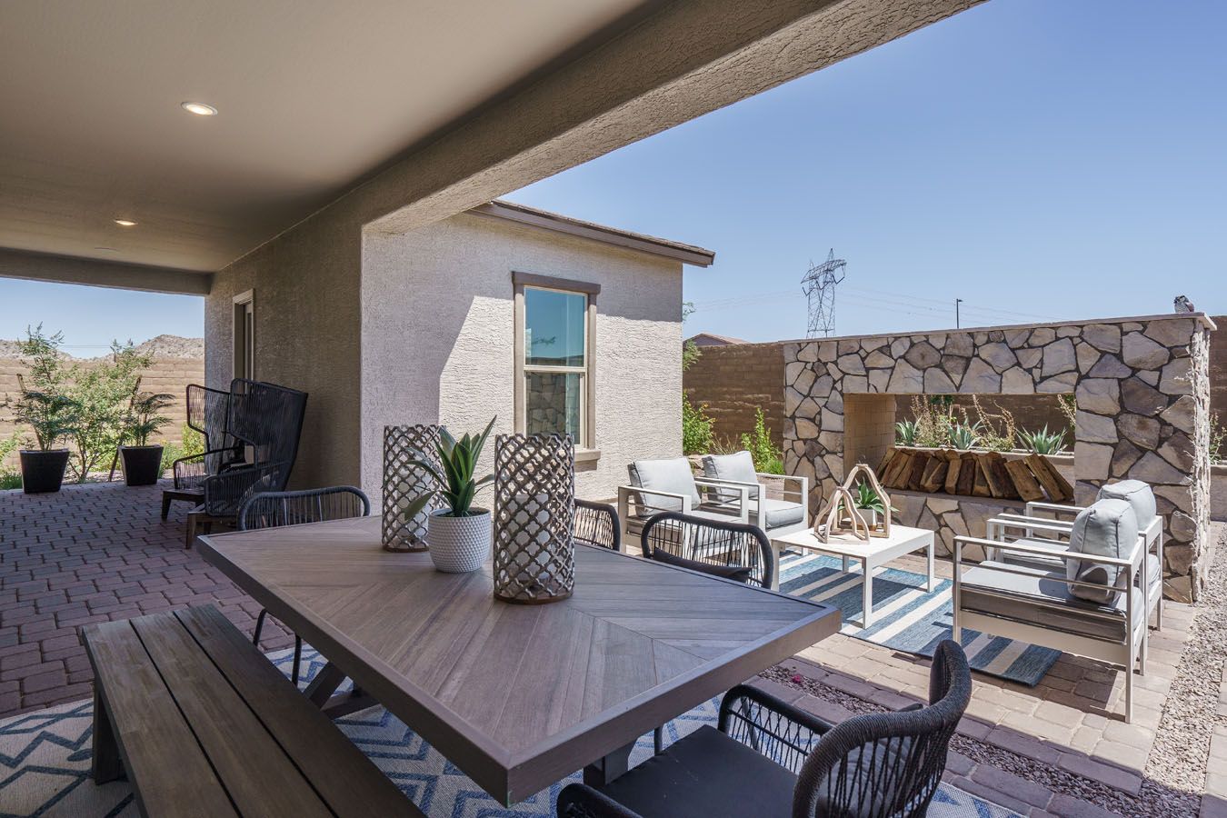Orion model home new homes for sale Harmony at Montecito in Estrella Goodyear AZ William Ryan