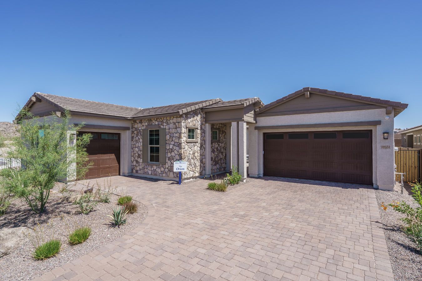 Orion model home new homes for sale Harmony at Montecito in Estrella Goodyear AZ William Ryan