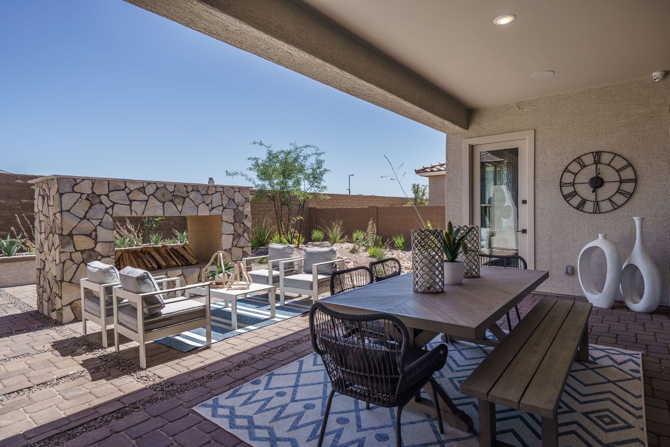 Orion model home new homes for sale Harmony at Montecito in Estrella Goodyear AZ William Ryan