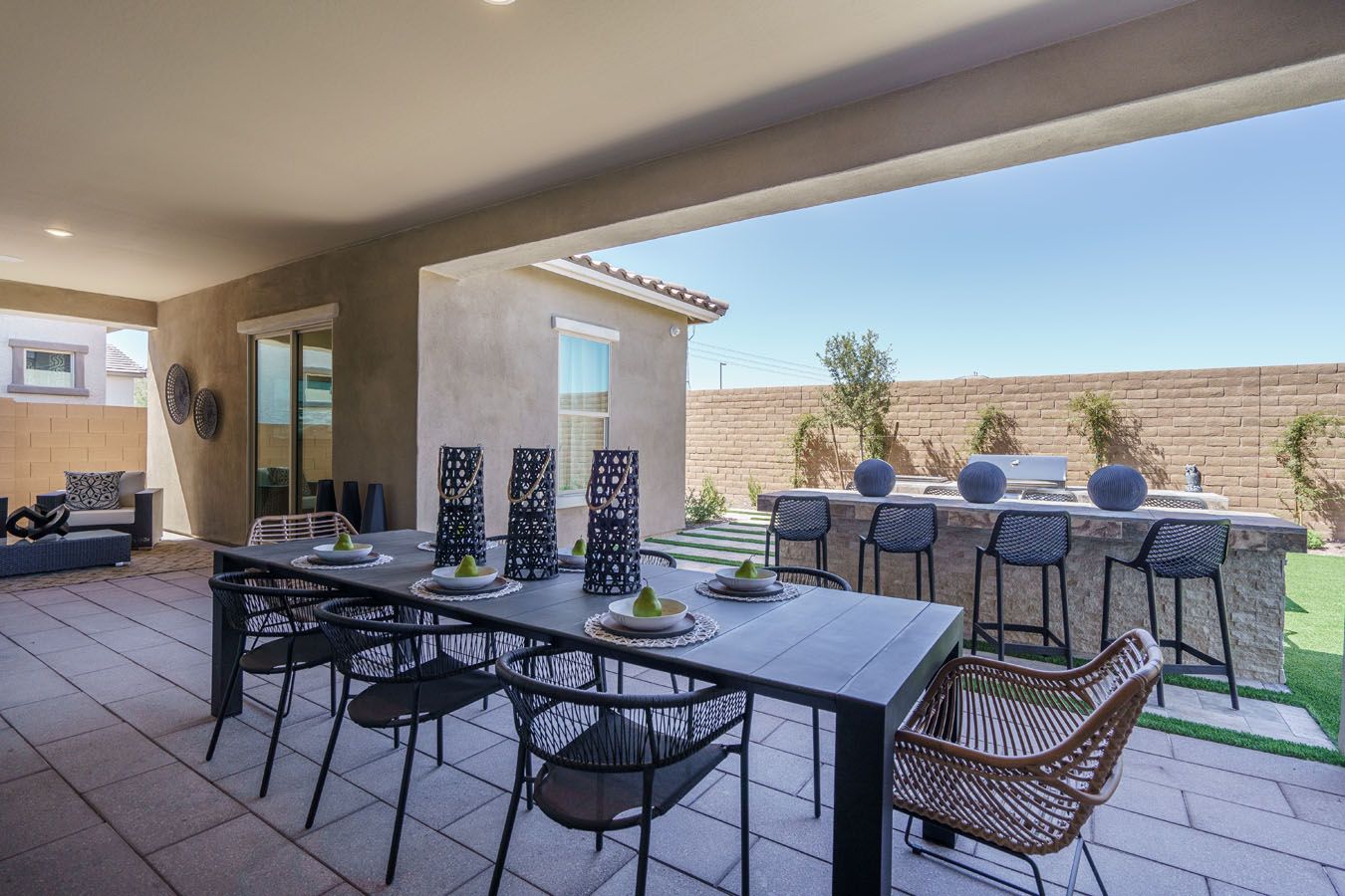 Lyra model home new homes for sale Harmony at Montecito in Estrella Goodyear AZ William Ryan