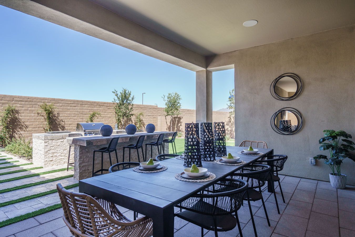 Lyra model home new homes for sale Harmony at Montecito in Estrella Goodyear AZ William Ryan
