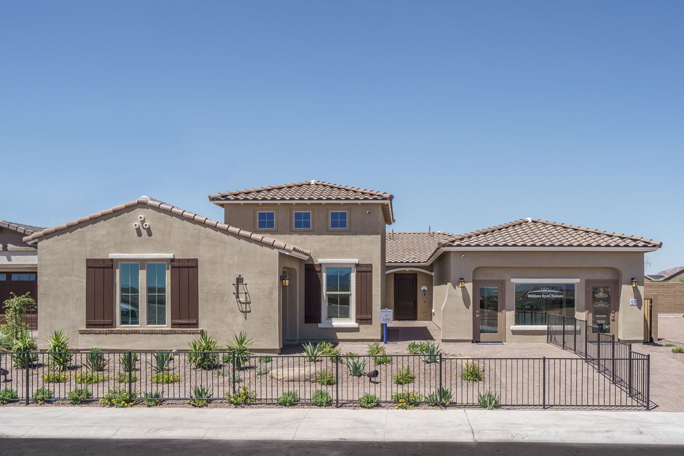 Lyra model home new homes for sale Harmony at Montecito in Estrella Goodyear AZ William Ryan