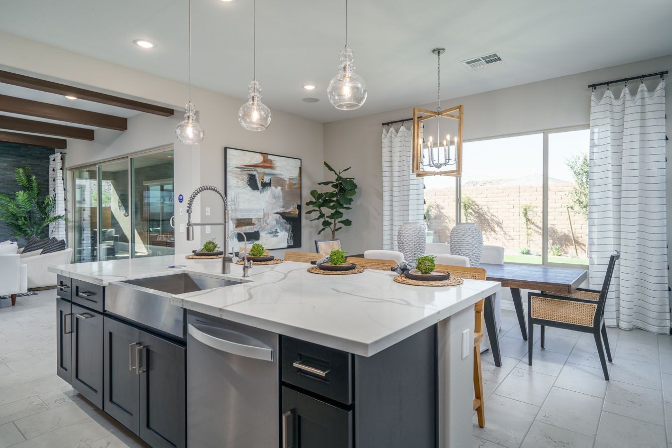 Lyra model home new homes for sale Harmony at Montecito in Estrella Goodyear AZ William Ryan