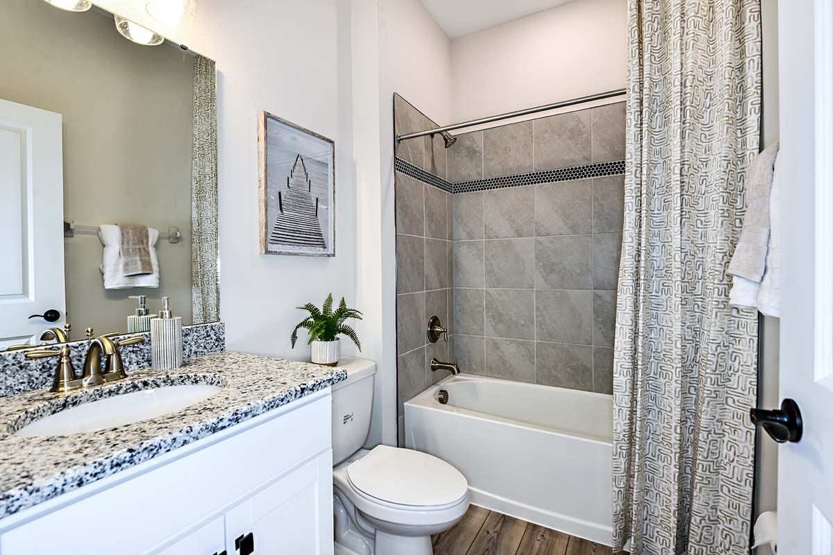 Cypress model new home for sale by William Ryan Homes Ft Myers Hall Bath