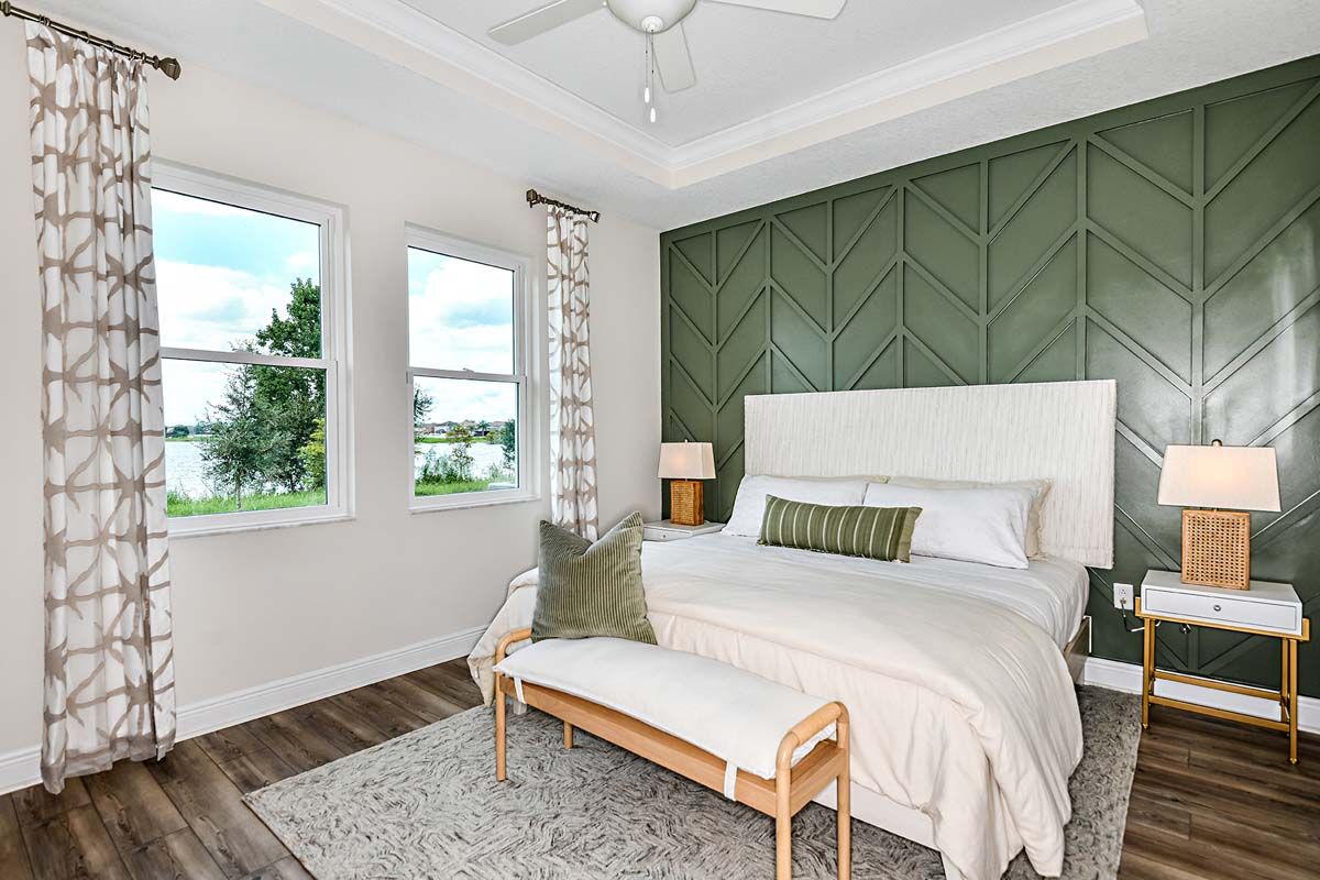 Cypress model new home for sale by William Ryan Homes Ft Myers Owner's Suite