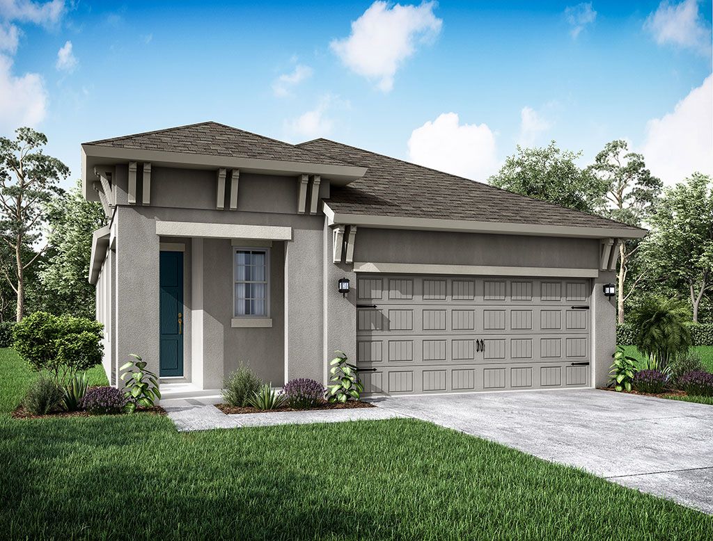 The cypress coastal elevation by William Ryan Homes