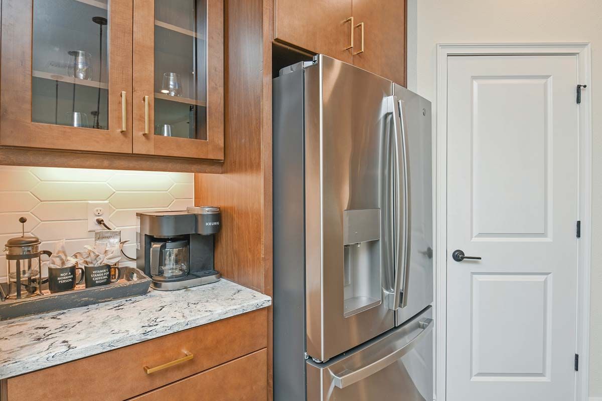 Sandalwood new home plan kitchen nook at Tea Olive Terrace by William Ryan Homes Tampa