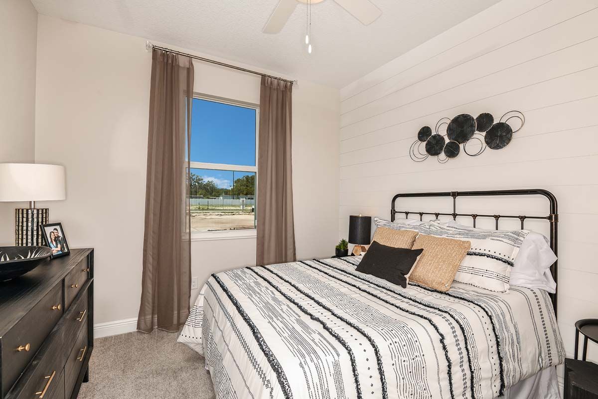 Sweetwater new construction home plan bedroom 3 by William Ryan Homes Tampa