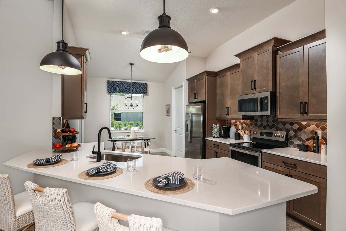 Sweetwater new construction home plan kitchen by William Ryan Homes Tampa