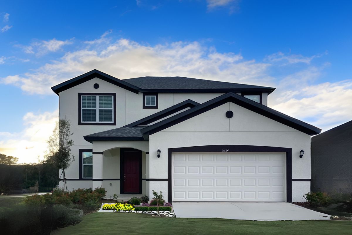 Saratoga new construction home plan by William Ryan Homes Tampa