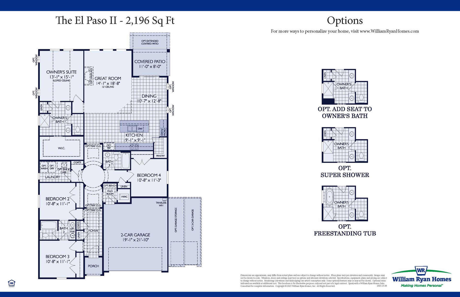New Home Construction in Fort Worth, Texas - William Ryan Homes Dallas - For Sale