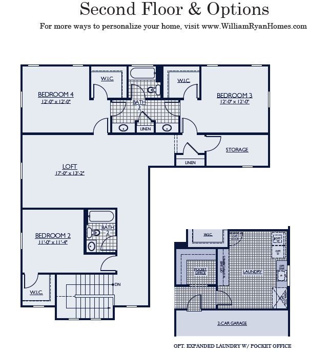 willow floor plan new homes for sale goodyear az the grove at el cidro william ryan