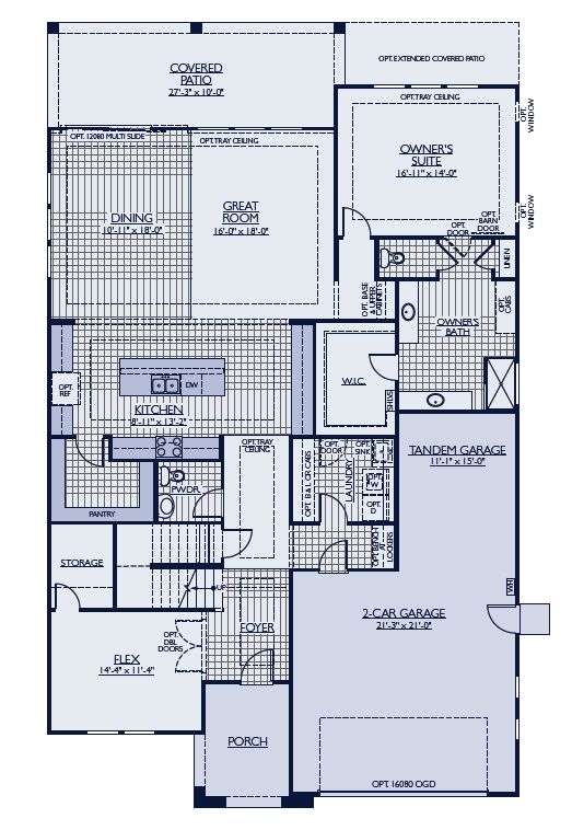 willow floor plan new homes for sale goodyear az the grove at el cidro william ryan
