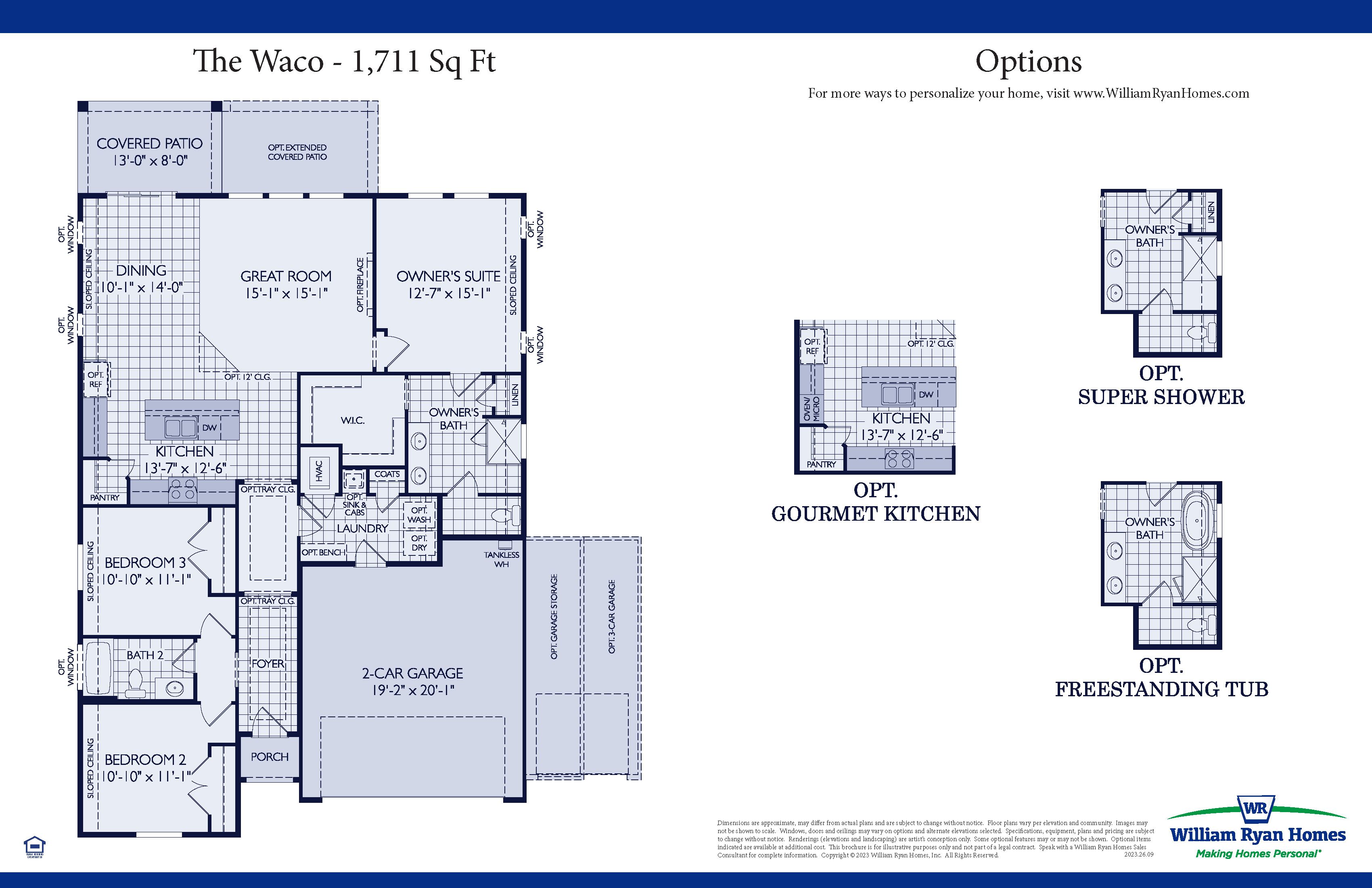 New home construction Dallas - William Ryan Homes - for sale